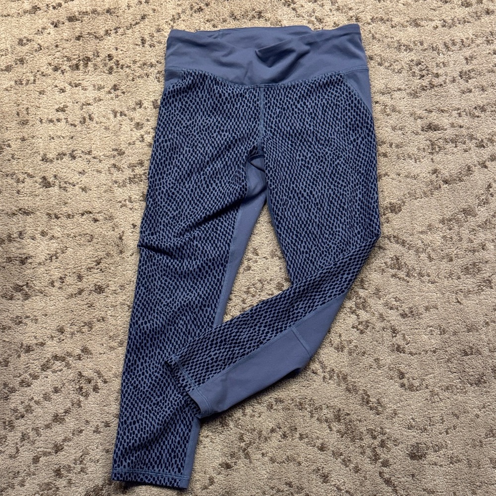 Under Armour Slate Blue/Navy HeatGear Leggings